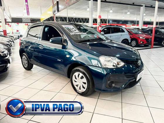 TOYOTA ETIOS 1.3 X 16V FLEX 4P AUTOMÁTICO